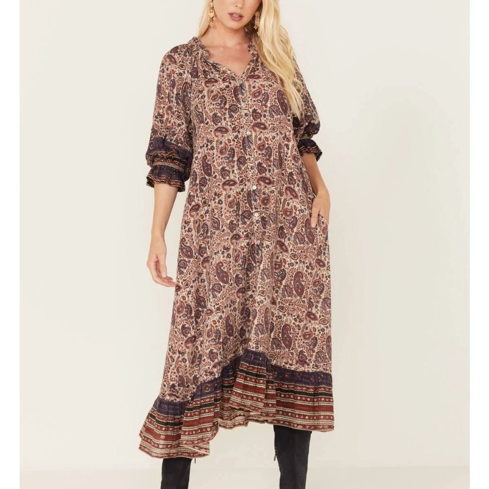 Cleobella Womens Lola Midi Dress